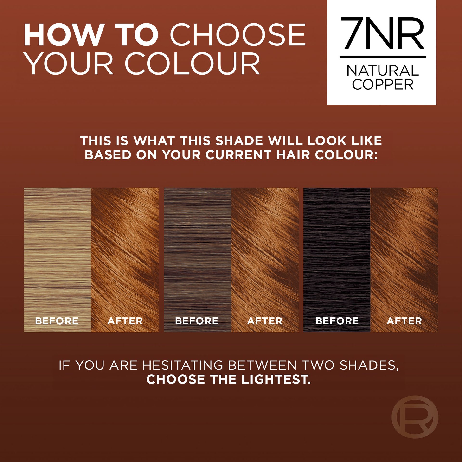 In a Excellence Crème Bronzer hair dye box, there are a developper cream and colour cream, a shampoo and a conditionner